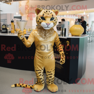 Gull Jaguar maskot...