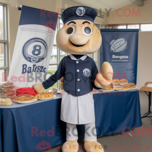 Navy Bagels Maskottchen...