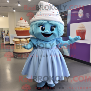 Postava maskota Sky Blue...