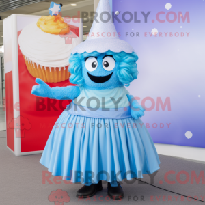 Sky Blue Cupcake...