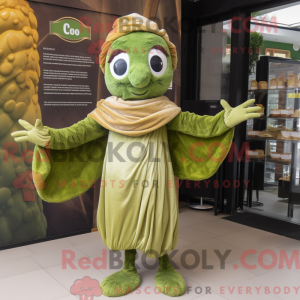 Olive Croissant maskot...