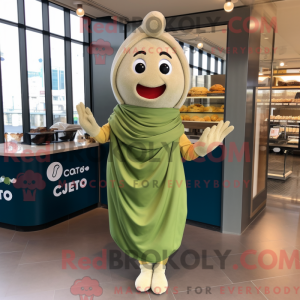 Olive Croissant maskot...