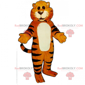 Mascota del gato tigre - Redbrokoly.com