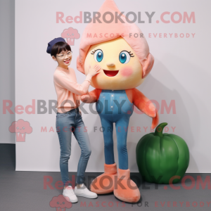 Postava maskota Peach Elf...