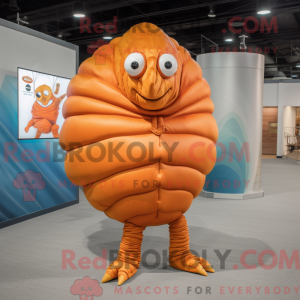 Orange Trilobite maskot...