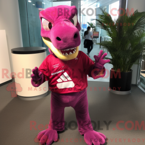 Máscara magenta de...