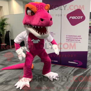 Magenta Allosaurus...