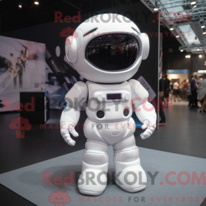 Mascotte d astronaute blanc...