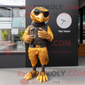 Disfraz de mascota Gold...