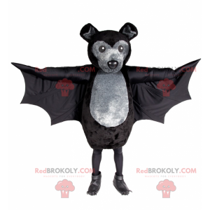 Mascotte zwarte vleermuis - Redbrokoly.com