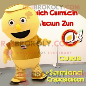 Postava maskota zlaté...
