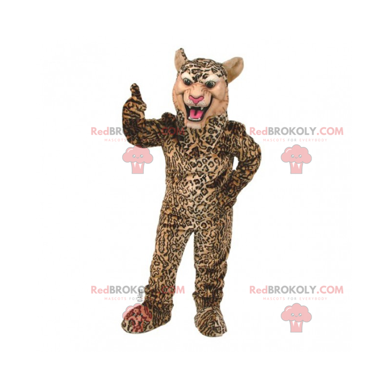 Mascotte de cheetah - Redbrokoly.com