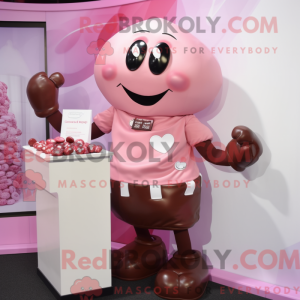 Disfraz de mascota de Pink...