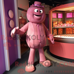 Maskotdraktfigur Pink...