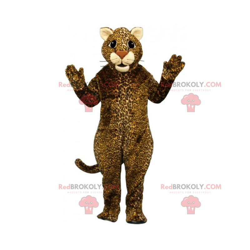 Maskotka gepard z beżowymi uszami - Redbrokoly.com Maskotka gepard z beżowymi uszami - Redbrokoly.com