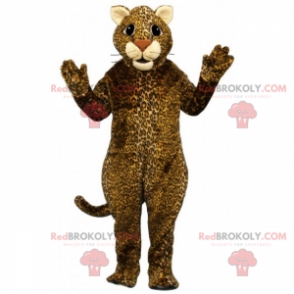 Mascote chita com orelhas bege - Redbrokoly.com