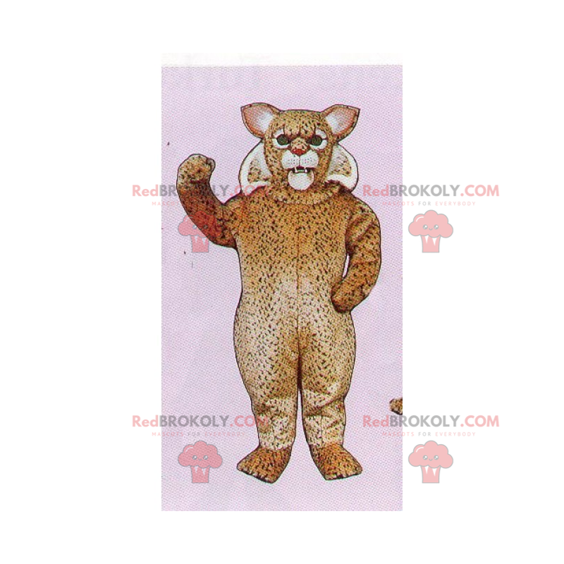 Cheetah maskot med blødt hår - Redbrokoly.com Cheetah maskot med blødt hår - Redbrokoly.com