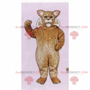 Mascotte de cheetah aux poils doux - Redbrokoly.com