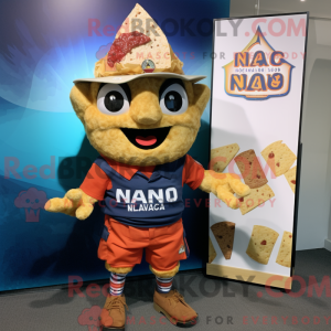 Nachos Maskottchen Kostüm...