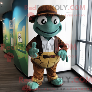 Disfraz de mascota tortuga...
