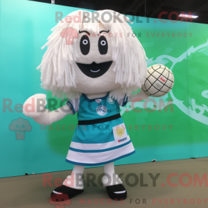 Volleybalnet mascotte...