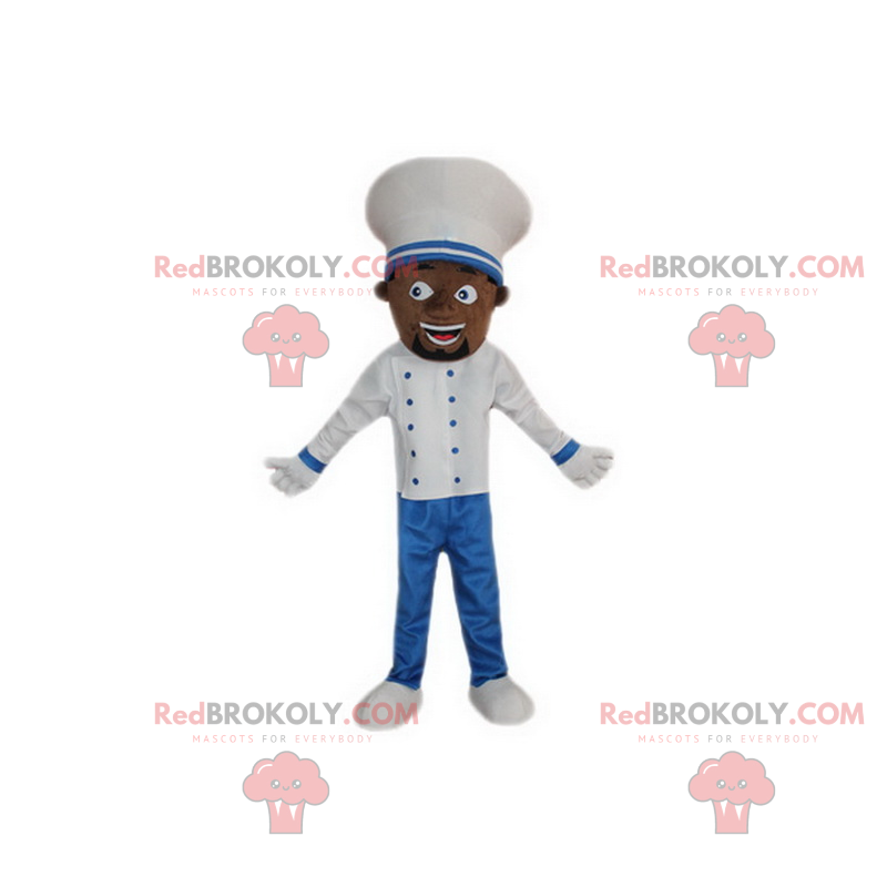 Mascota chef sonriente - Redbrokoly.com