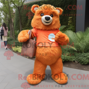 Disfraz de mascota del oso...