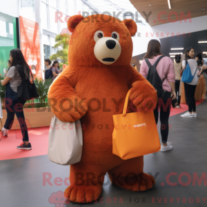 Disfraz de mascota del oso...