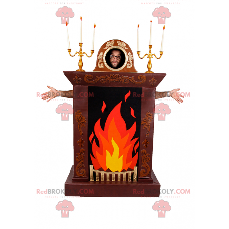 Mascota de la chimenea - Redbrokoly.com