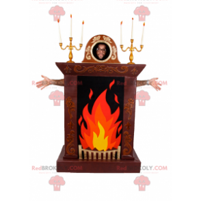 Mascota de la chimenea - Redbrokoly.com