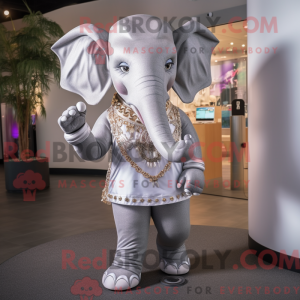 Zilveren olifant...