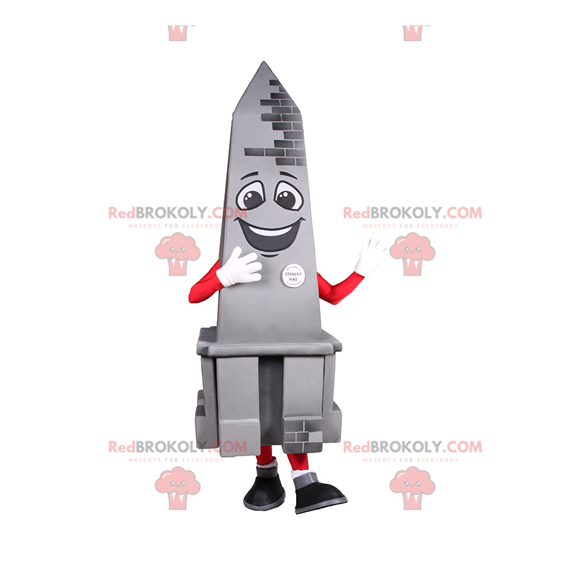 Mascotte sorridente dell'obelisco - Redbrokoly.com