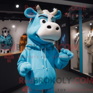 Disfraz de mascota Sky Blue...