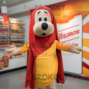 Máscara de cachorro-quente...