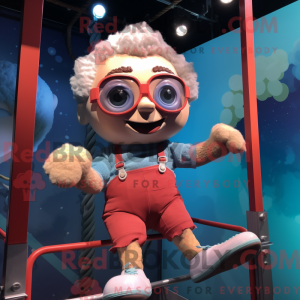 Trapeze Artist mascot...