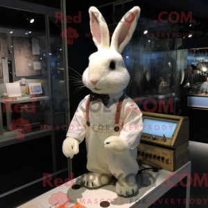 White Rabbit mascot costume...