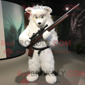 Mascotte de Sniper blanc...