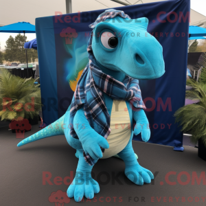 Turquoise Parasaurolophus...