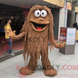 Brun Spaghetti maskot...