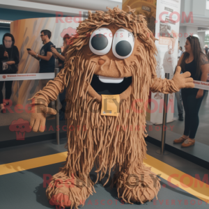 Brown Spaghetti mascot...
