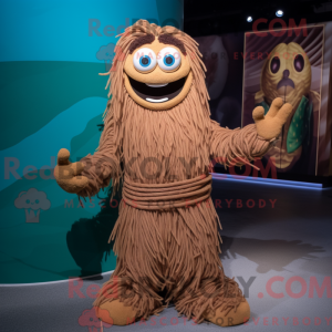 Brown Spaghetti mascot...
