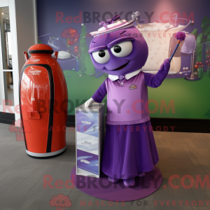 Lilla Golf Bag maskot...