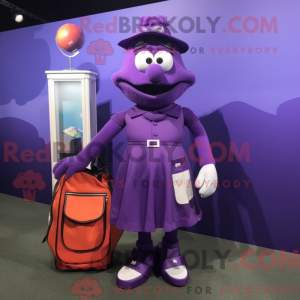 Lilla Golf Bag maskot...