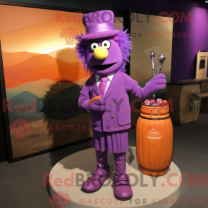 Lilla Golf Bag maskot...