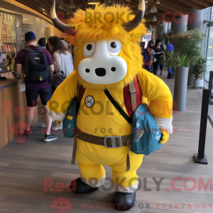 Citrongul Yak maskot...