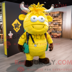 Disfraz de mascota Yak...