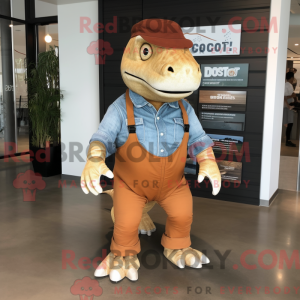 Rust Iguanodon maskot...