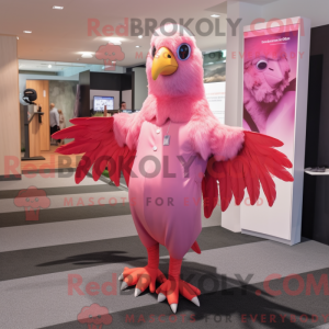 Maskottchenkostüm Rosa...