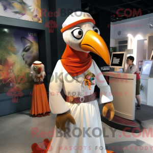 Rust Toucan mascottekostuum...
