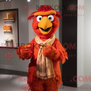 Red Butter Chicken mascot...